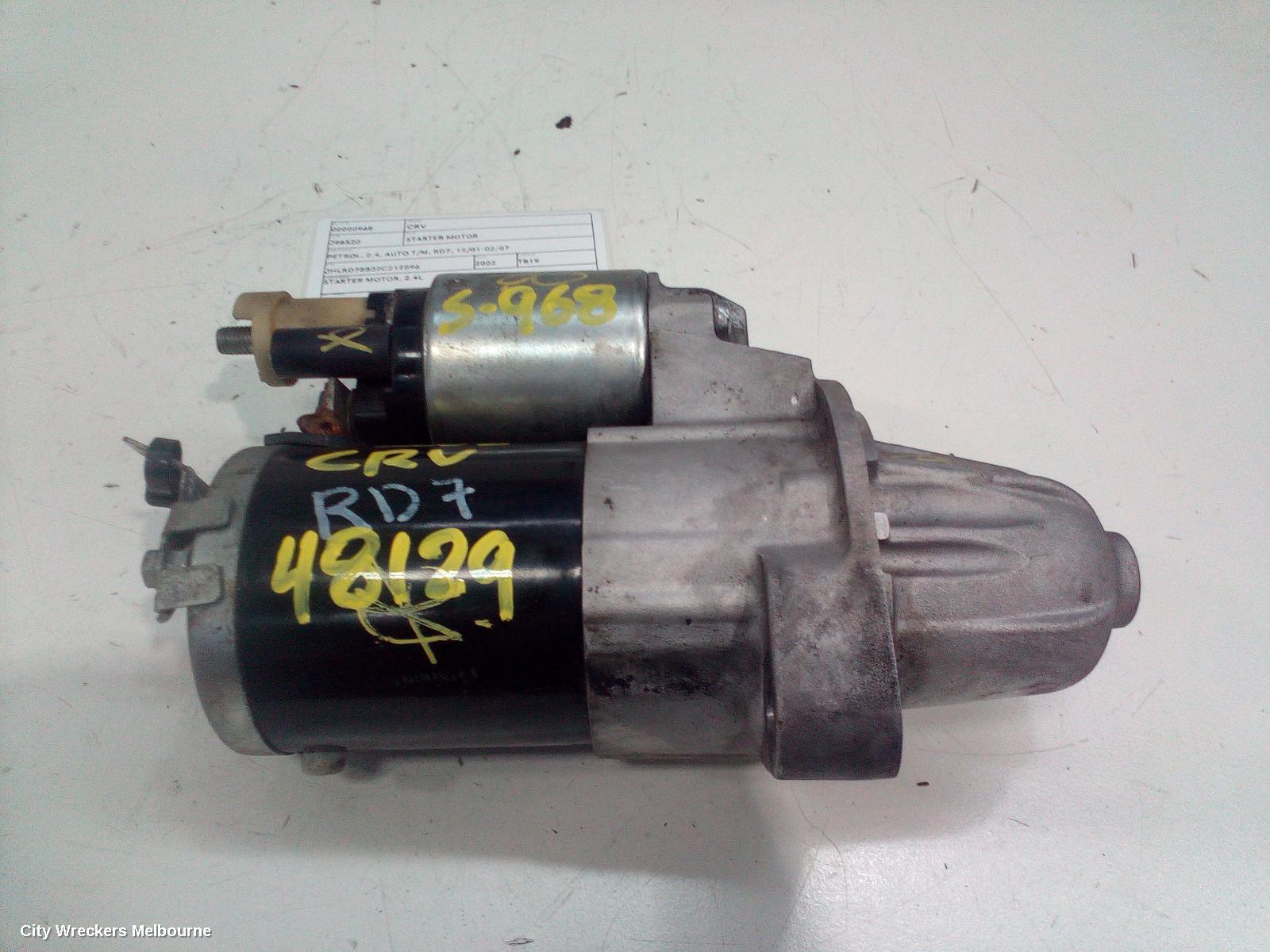 HONDA CRV 2002 Starter