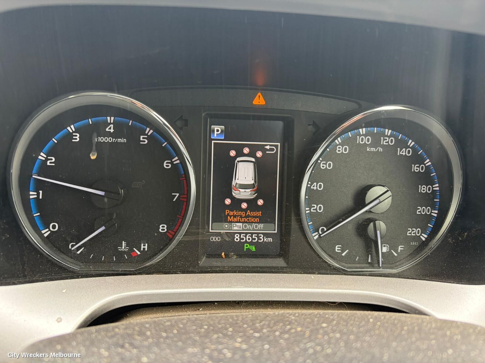 TOYOTA RAV4 2018 Instrument Cluster