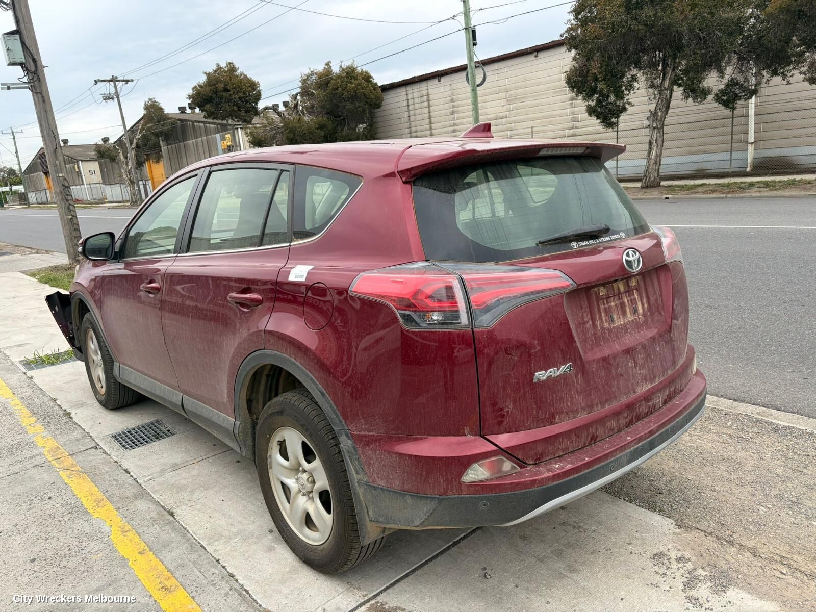 TOYOTA RAV4 2018 Side Step/Skirt