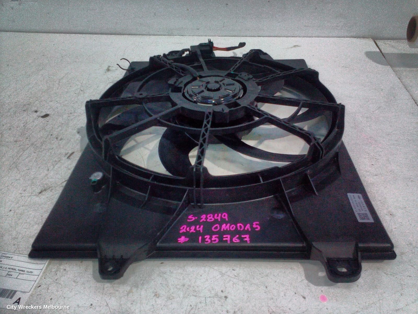 CHERY OMODA 5 2024 Fan