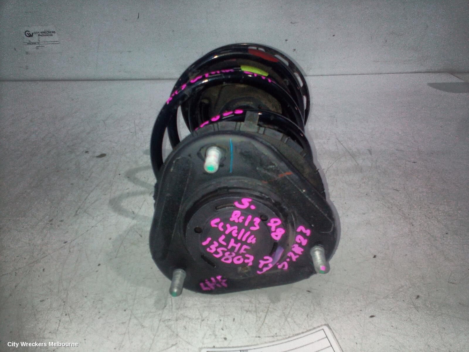 TOYOTA COROLLA 2013 Left Front Strut