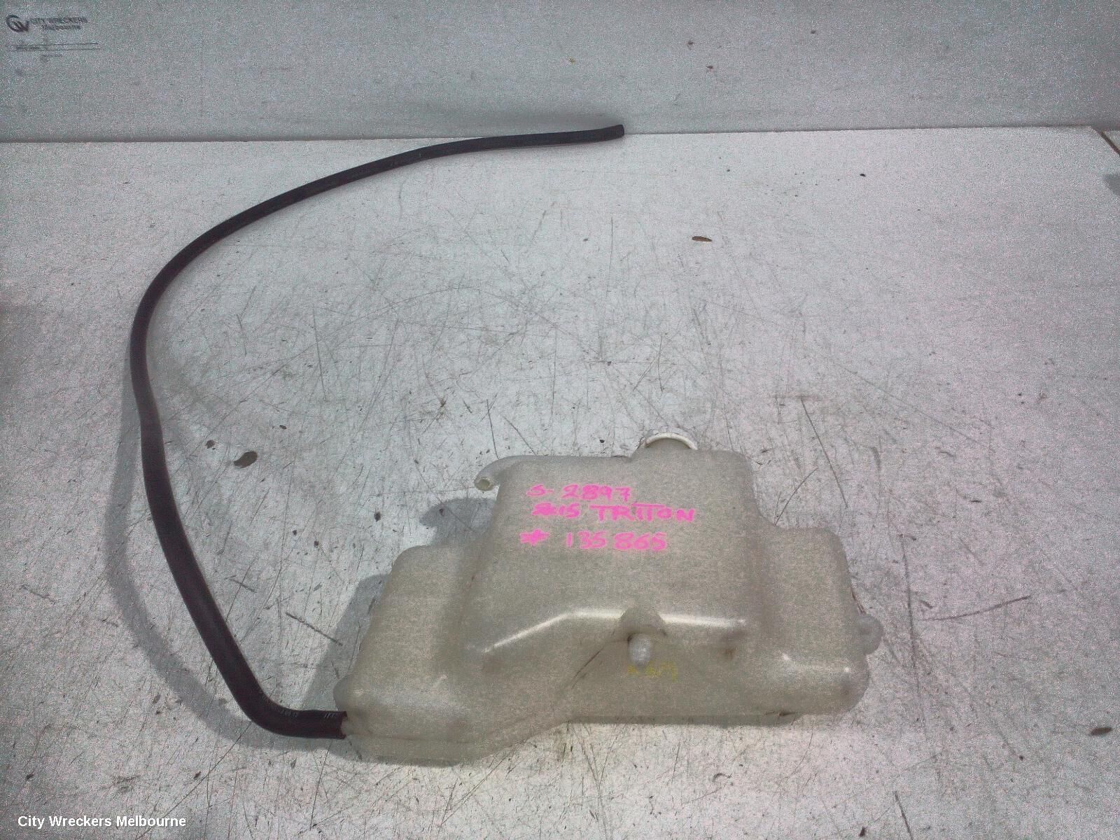 MITSUBISHI TRITON 2015 Overflow Bottle