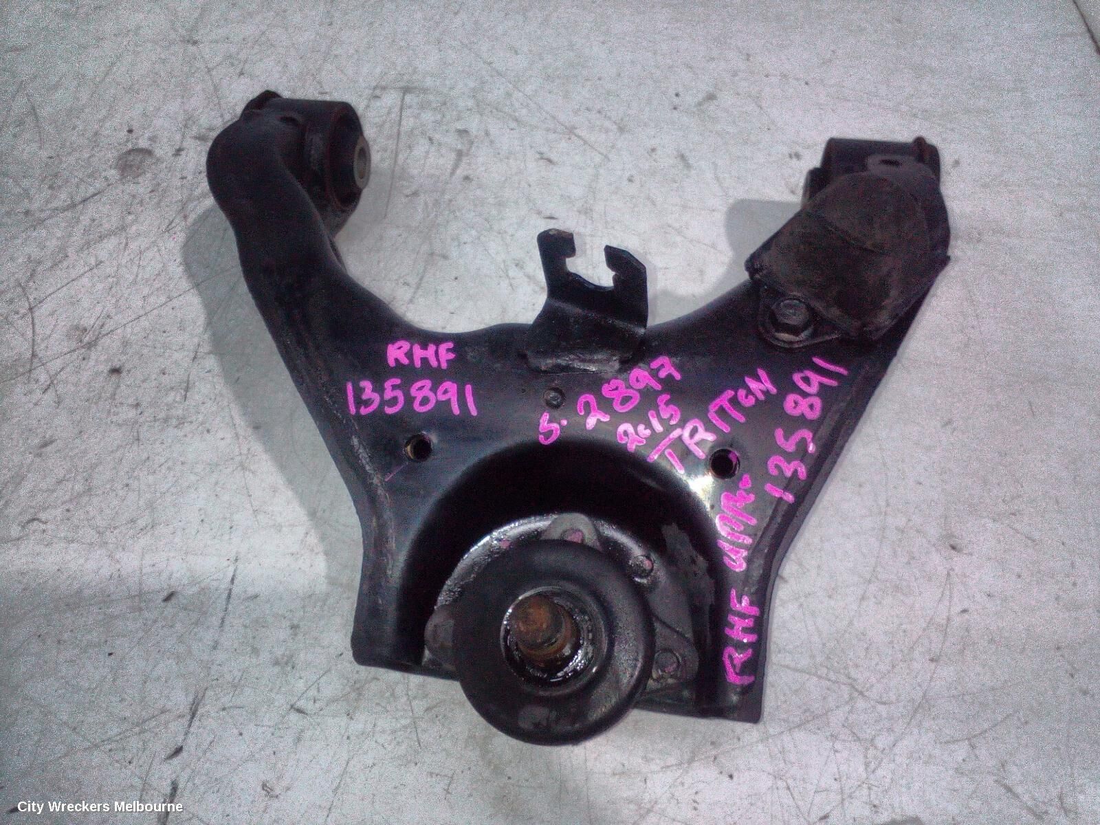 MITSUBISHI TRITON 2015 Right Front Upper Control Arm