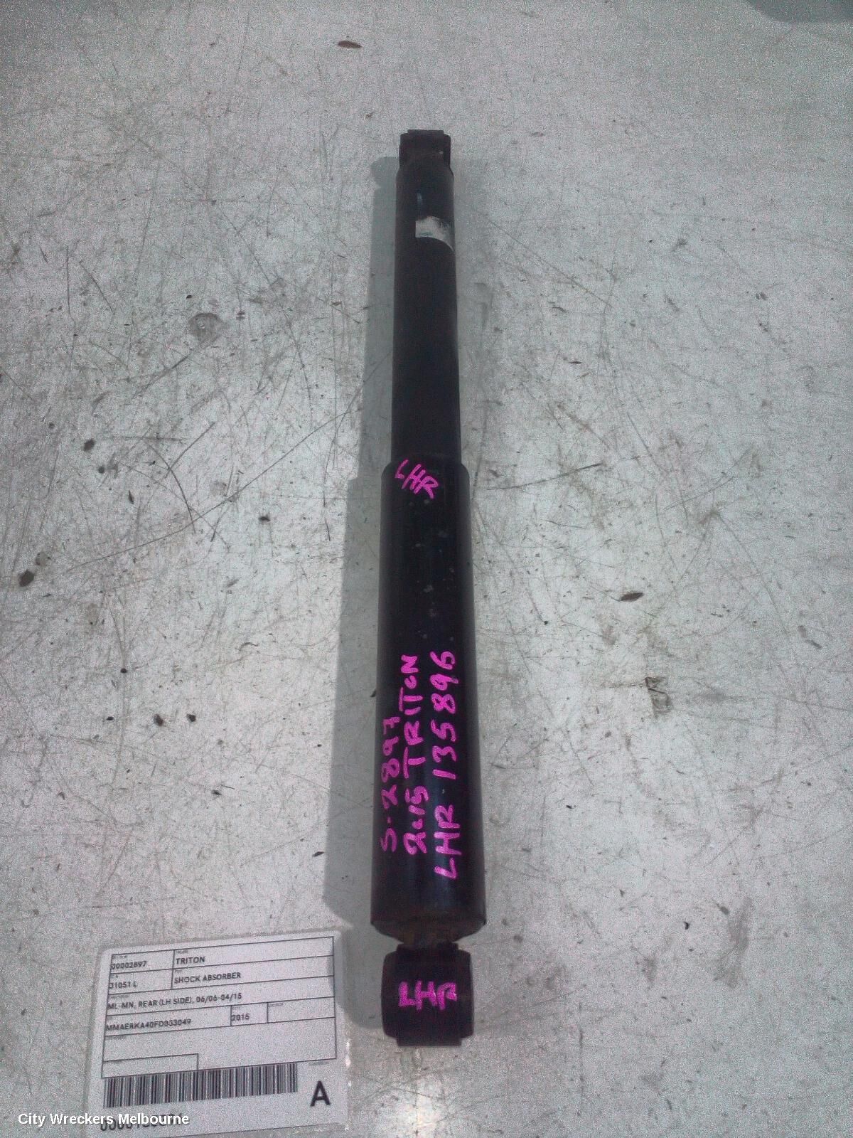 MITSUBISHI TRITON 2015 Shock Absorber