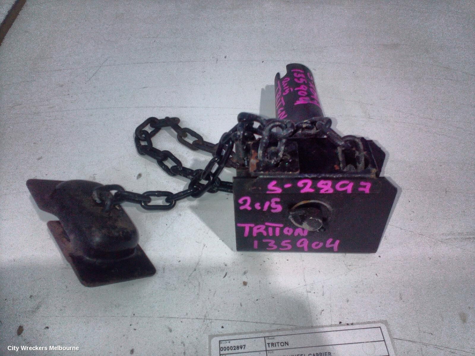 MITSUBISHI TRITON 2015 Spare Wheel Carrier