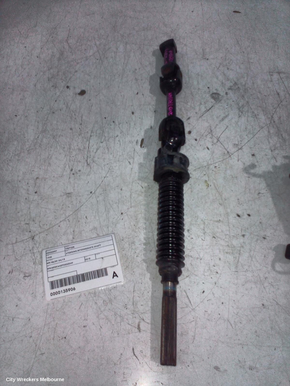 MITSUBISHI TRITON 2015 STEERING_INTERMEDIATE_SHAFT