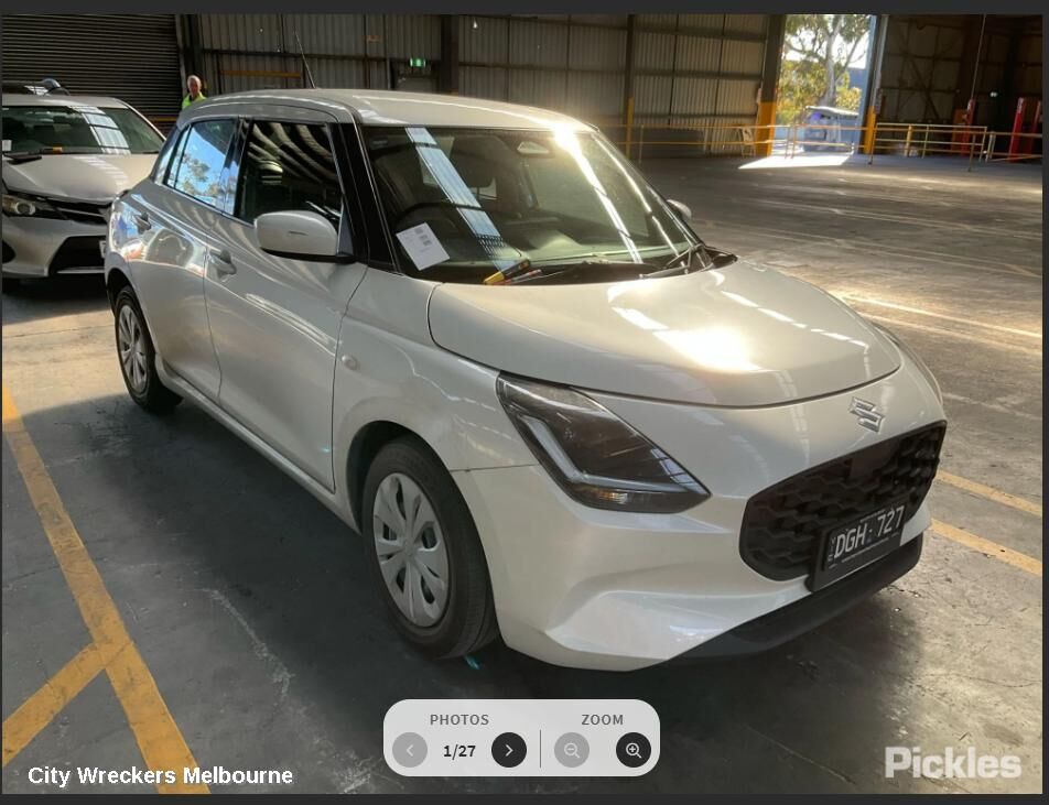 SUZUKI SWIFT 2024 Bootlid/Tailgate