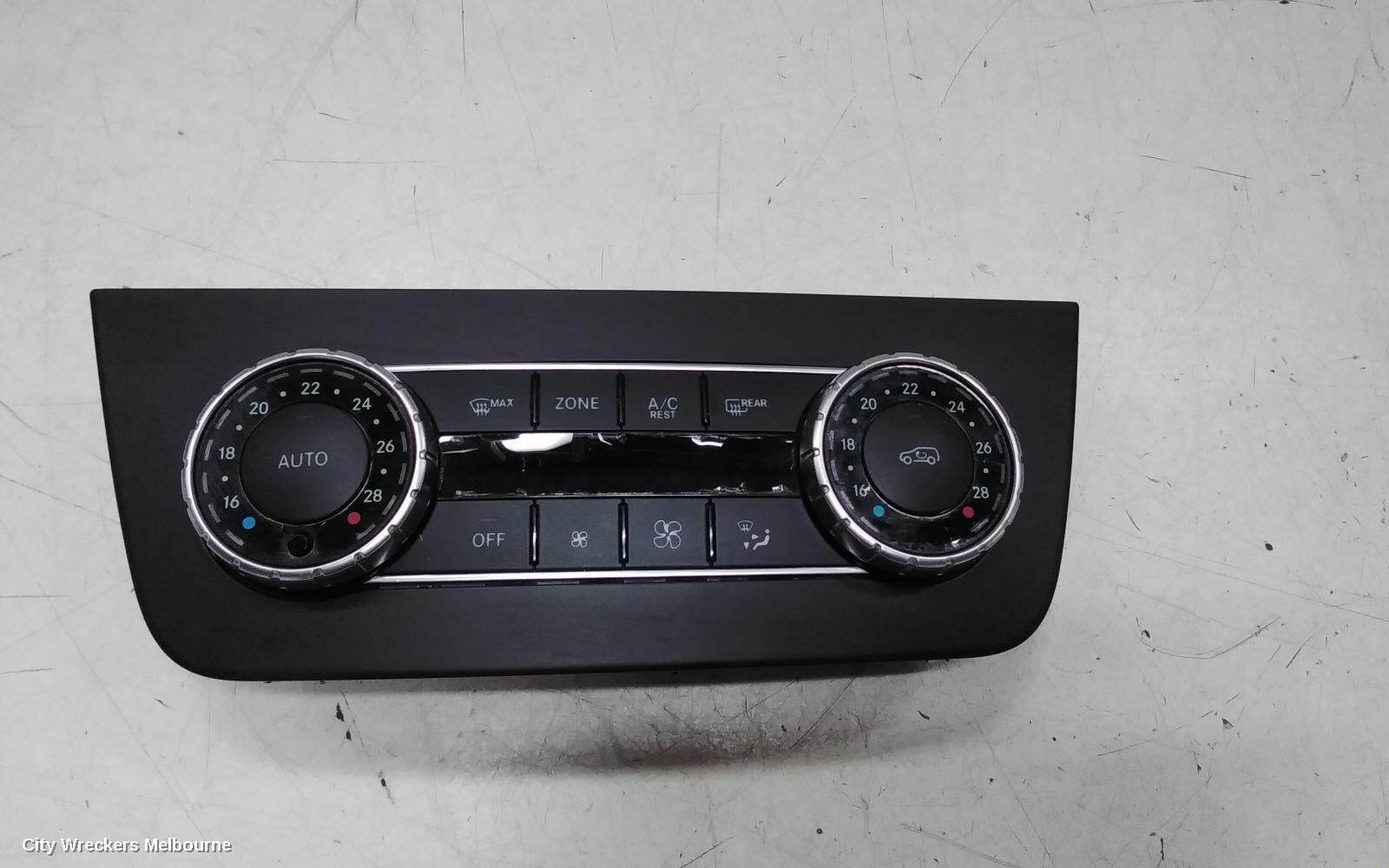 MERCEDES GLE CLASS 2017 Heater/Ac Controls