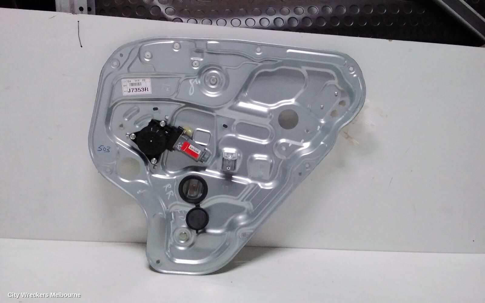 HYUNDAI I30 2010 Right Rear Wnd Reg/Motor