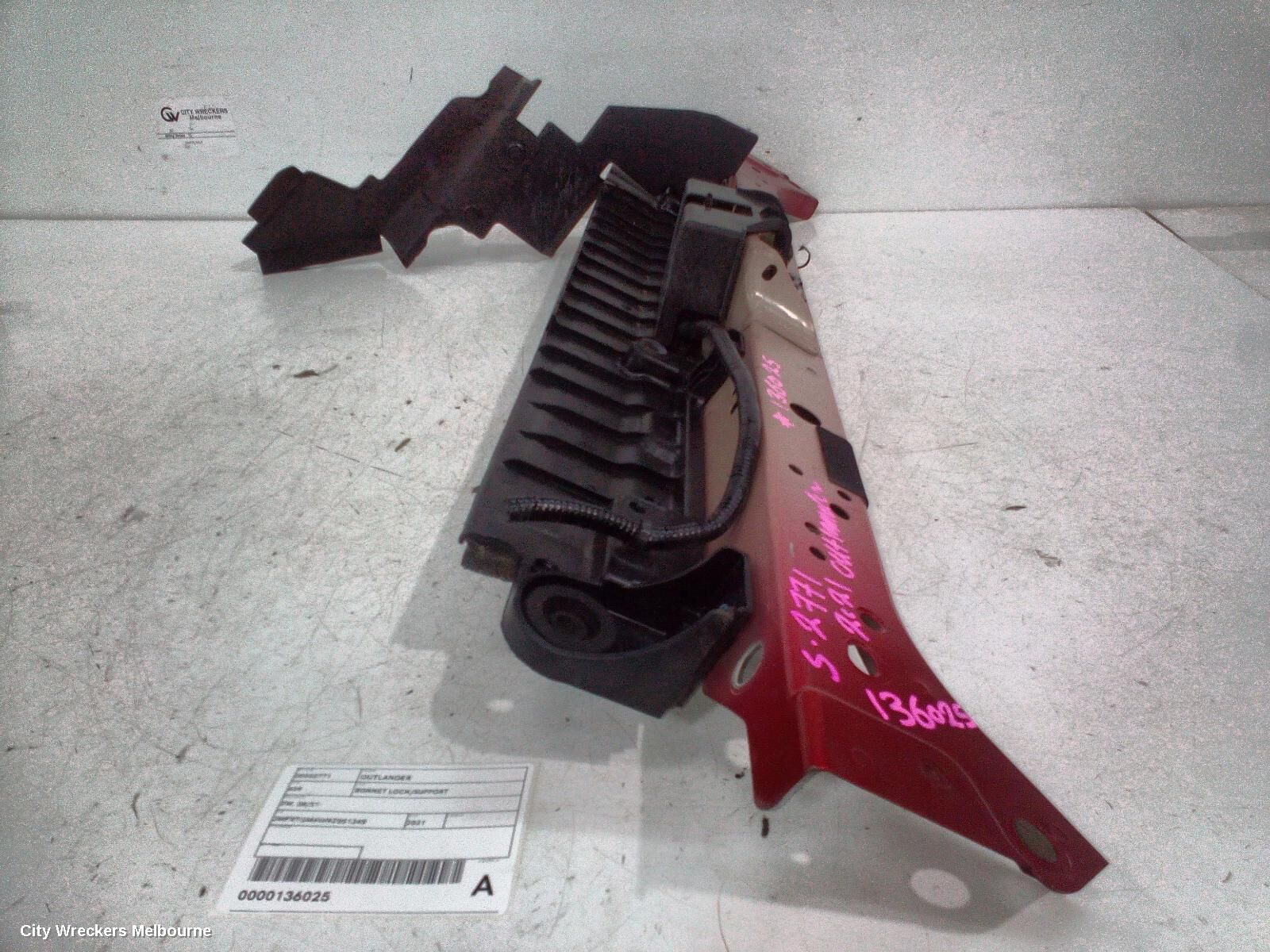 MITSUBISHI OUTLANDER 2021 Bonnet Lock/Support