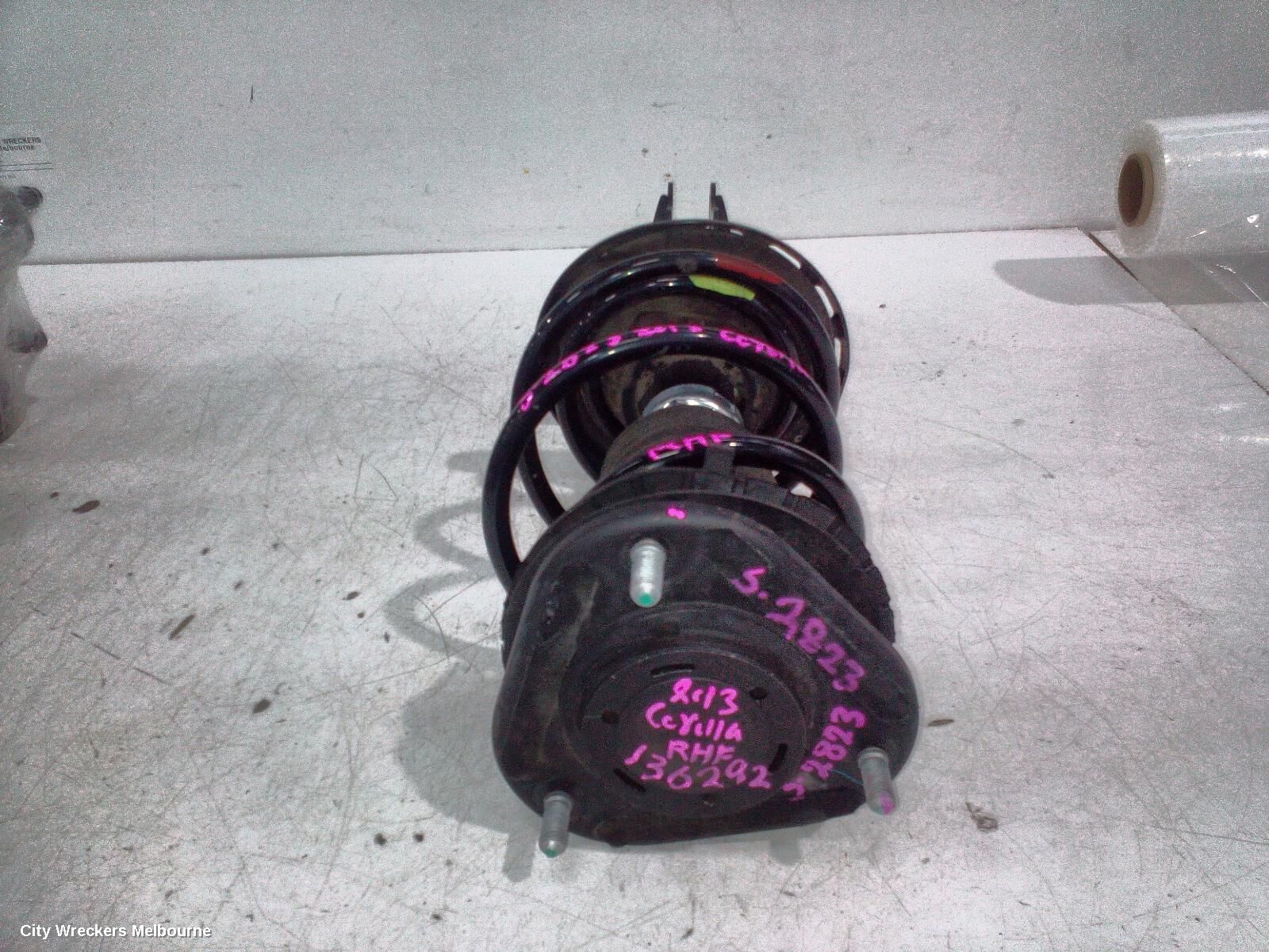 TOYOTA COROLLA 2013 Right Front Strut