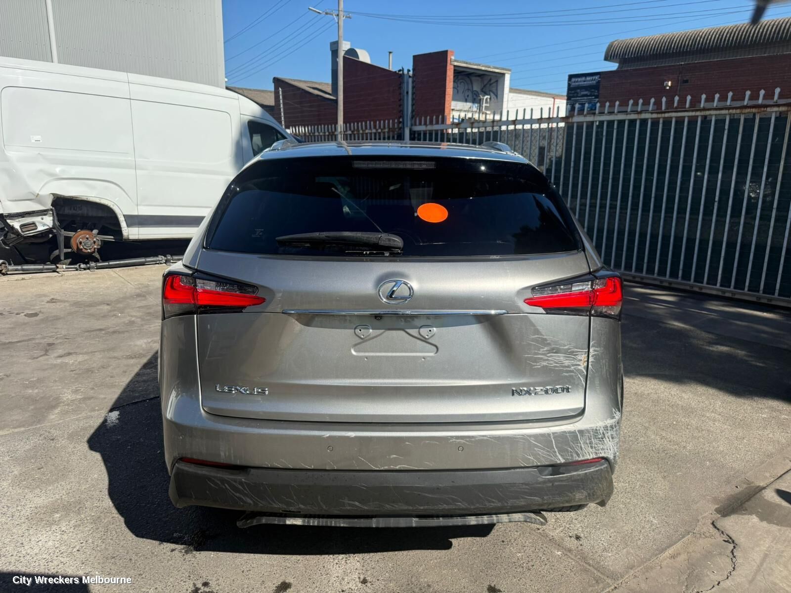 LEXUS NX 2015 Rear Spoiler
