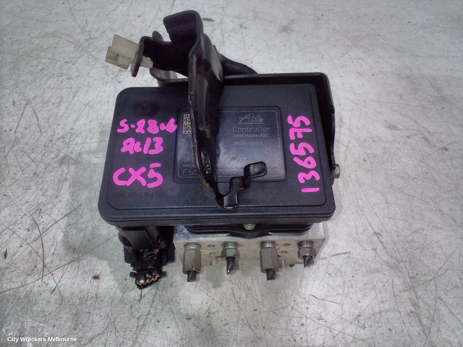 MAZDA CX5 2013 Abs Pump/Modulator
