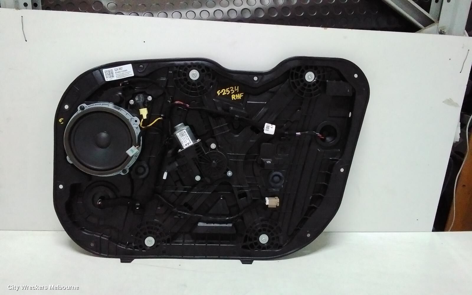 HYUNDAI I30 2023 Right Front Window Reg/Motor