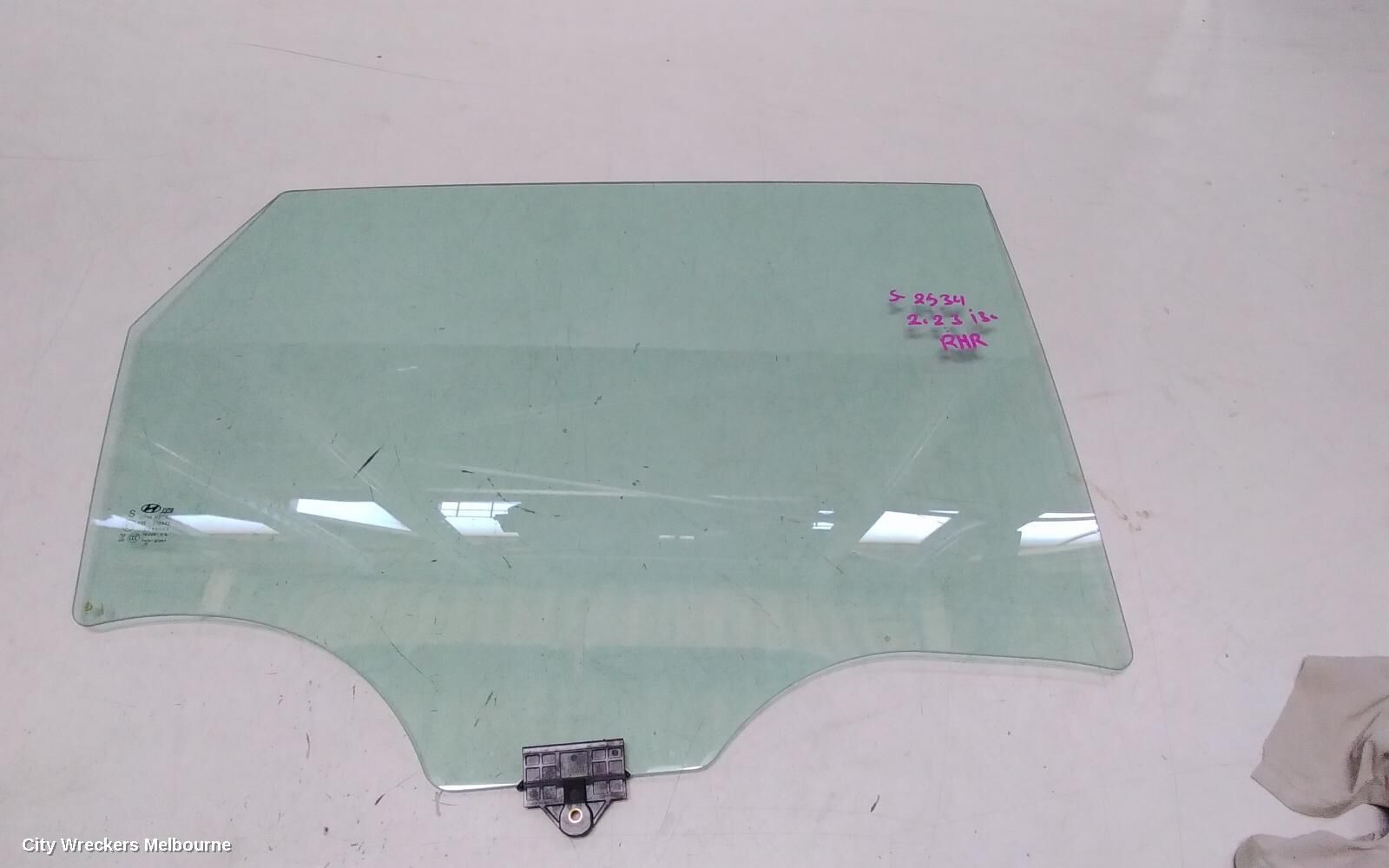 HYUNDAI I30 2023 Right Rear Door Window