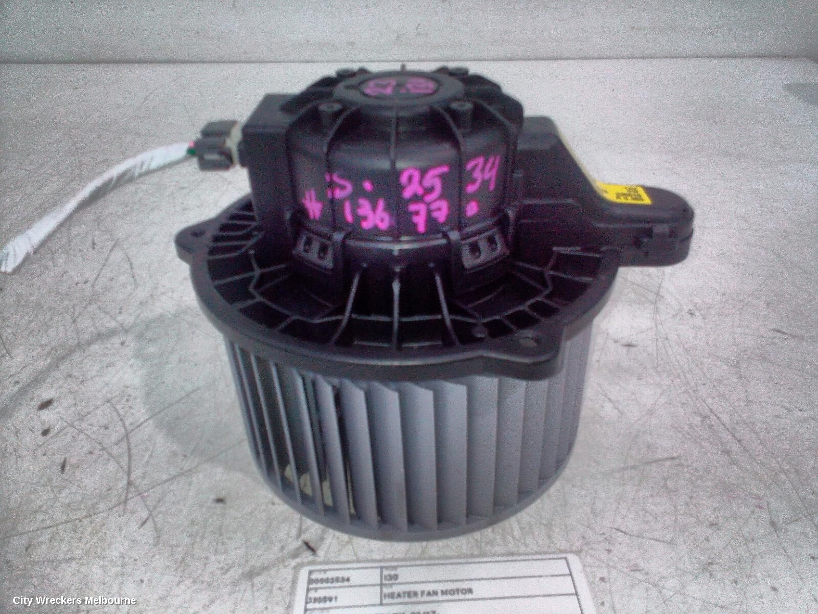 HYUNDAI I30 2023 Heater Fan Motor