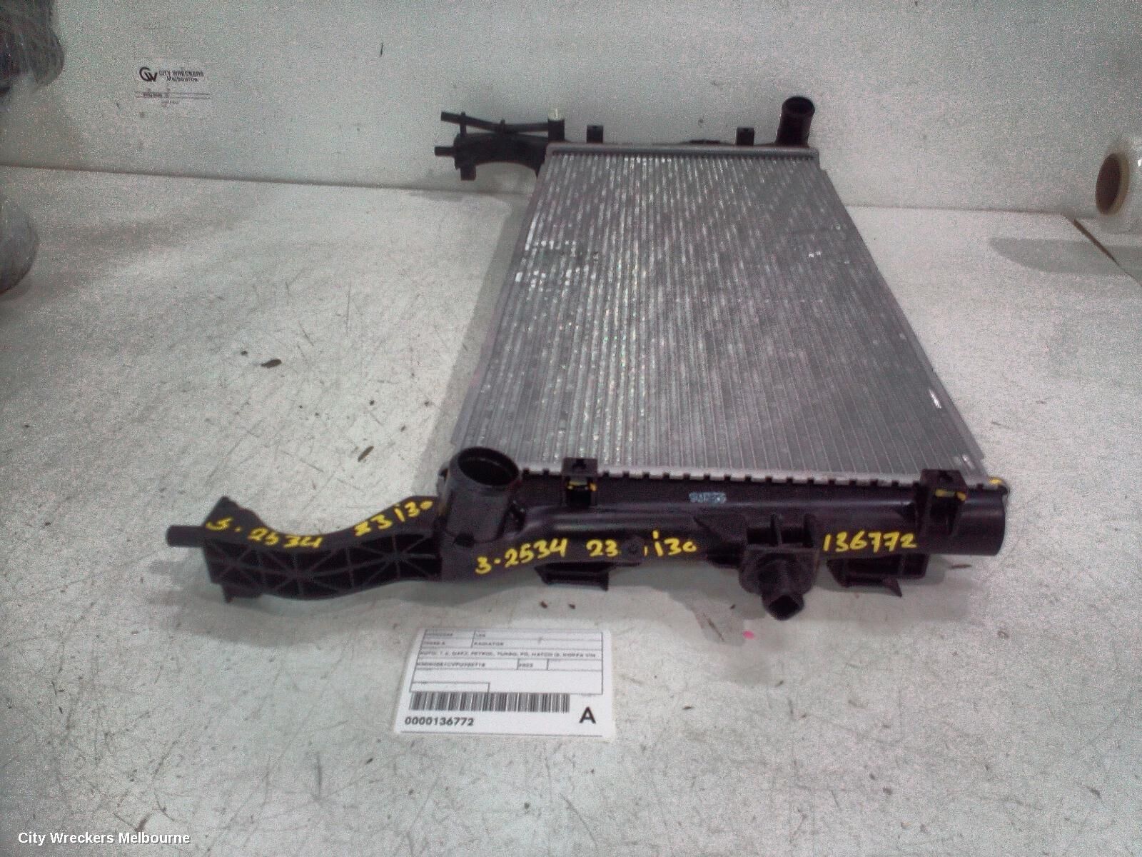 HYUNDAI I30 2023 Radiator