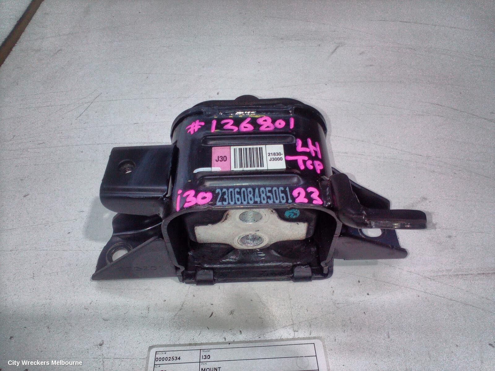 HYUNDAI I30 2023 Mount