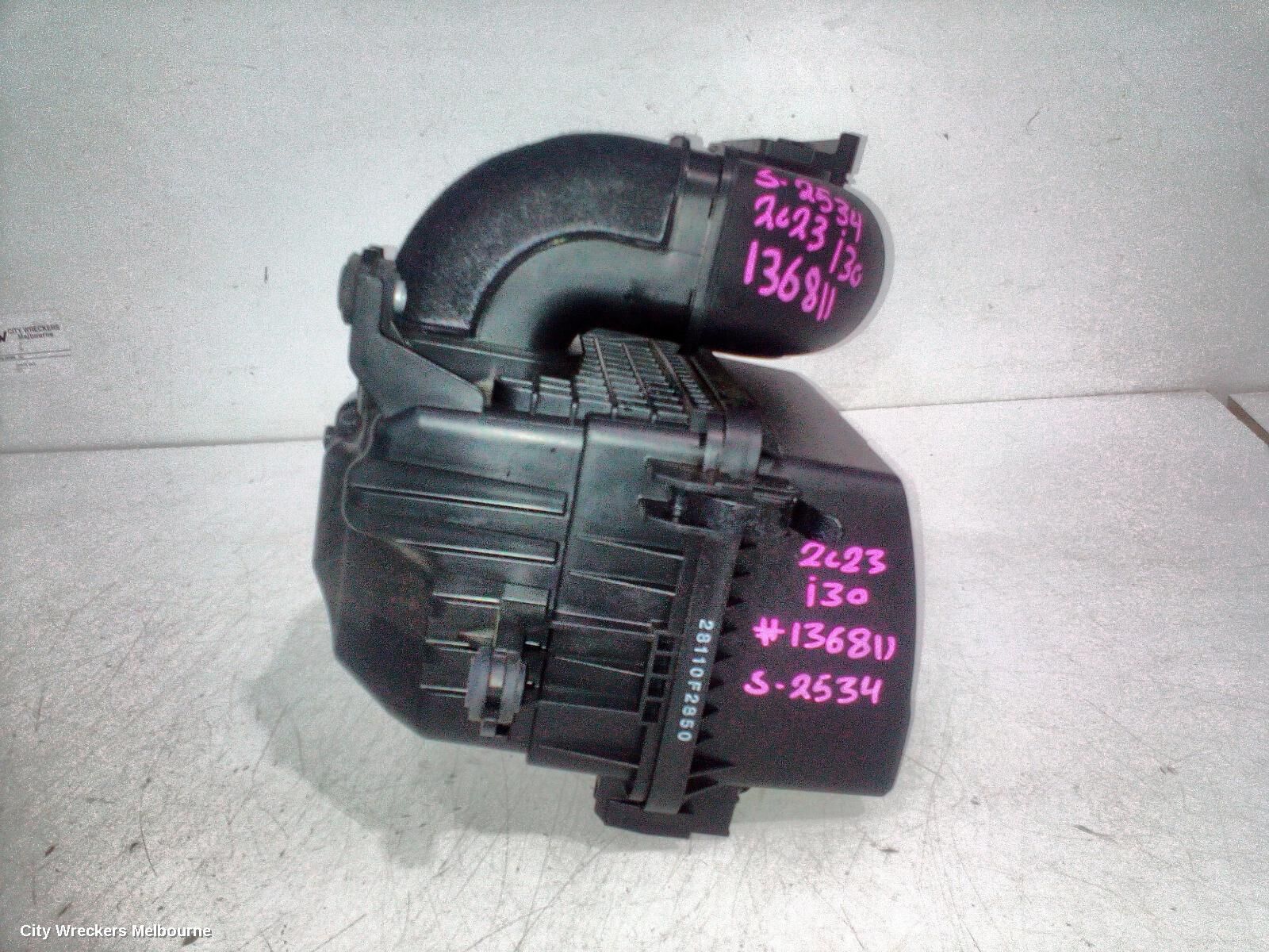 HYUNDAI I30 2023 Air Cleaner/Box