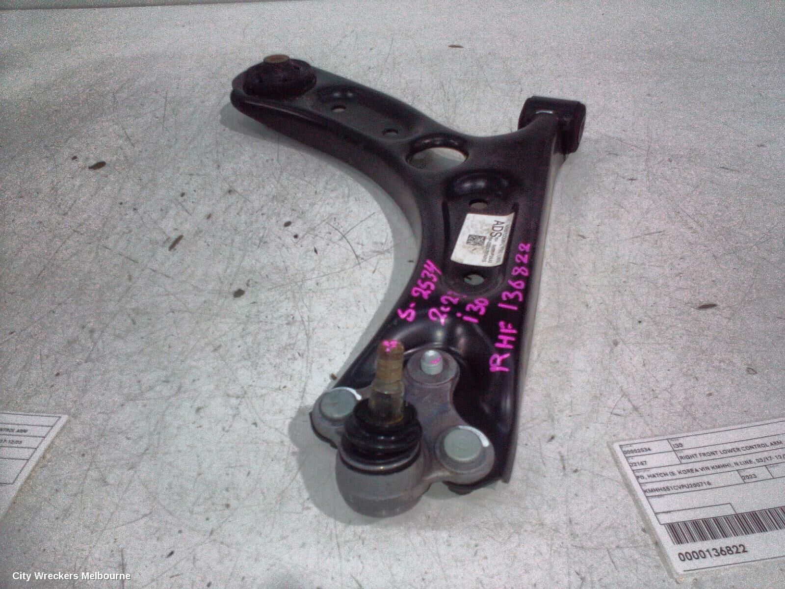 HYUNDAI I30 2023 Right Front Lower Control Arm