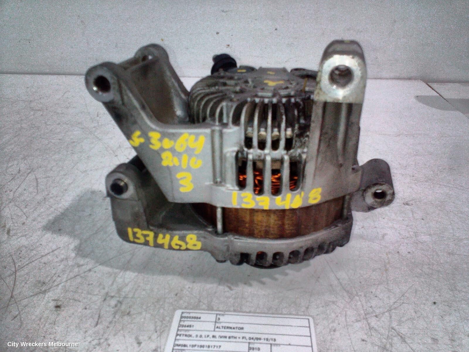 MAZDA 3 2010 Alternator