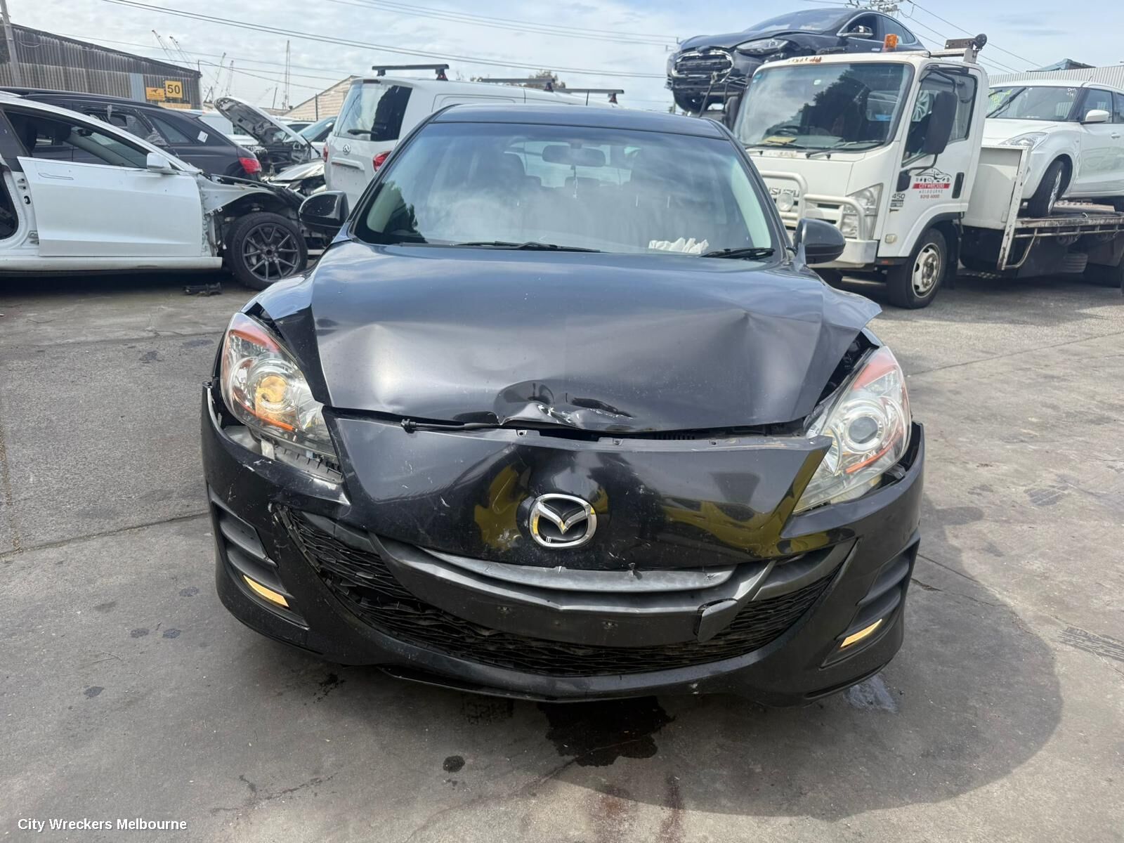 MAZDA 3 2010 Left Rear Wnd Reg/Motor