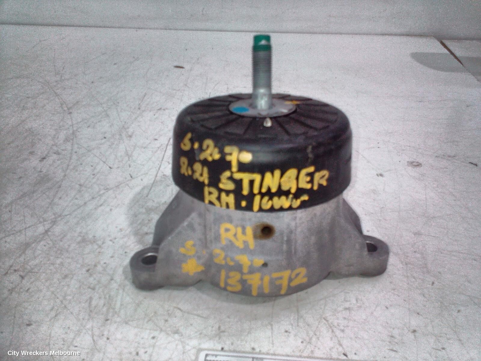 KIA STINGER 2021 Mount