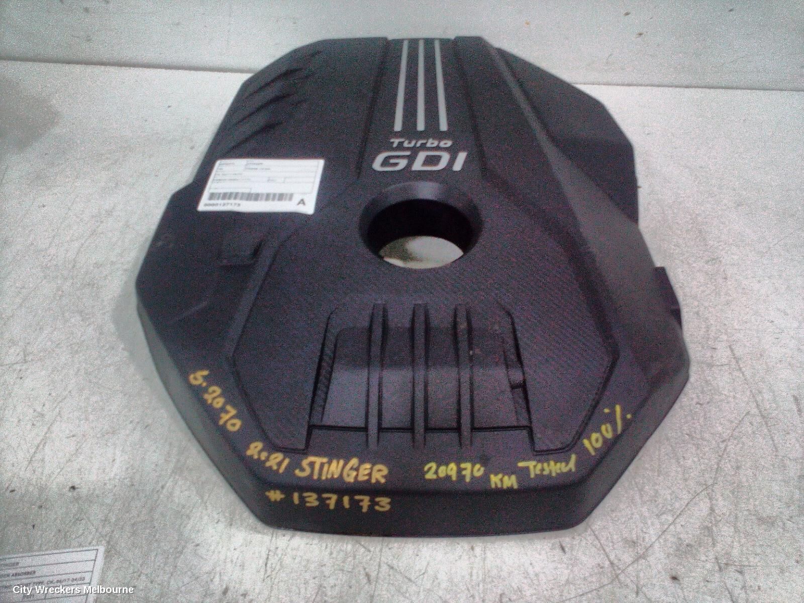 KIA STINGER 2021 Engine Cover