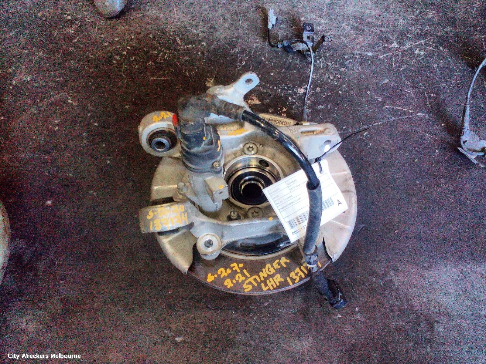 KIA STINGER 2021 Left Rear Hub Assembly