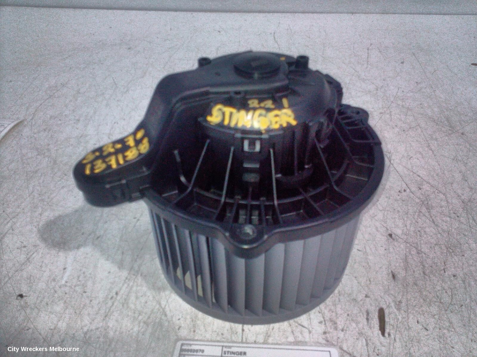 KIA STINGER 2021 Heater Fan Motor