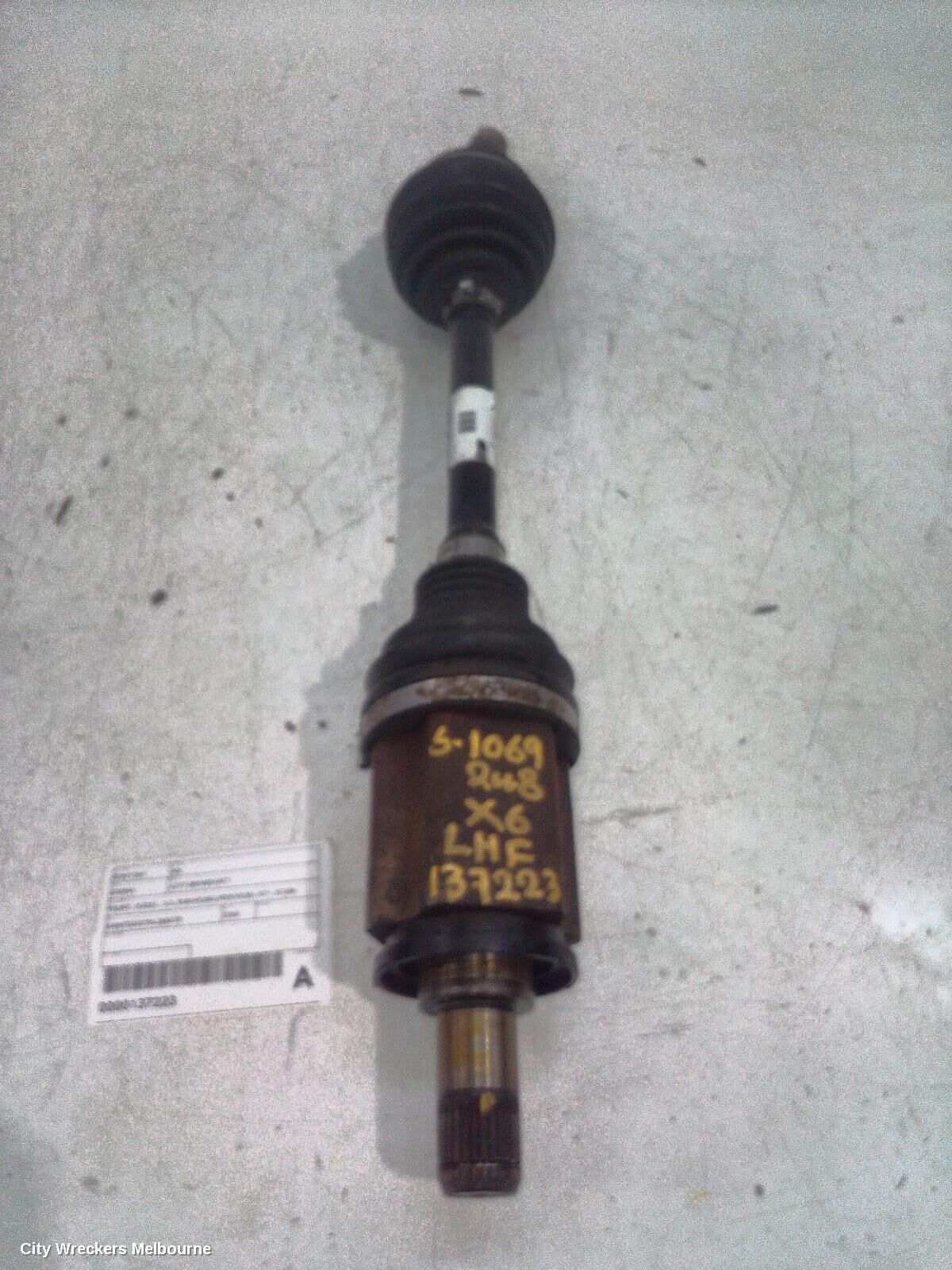 BMW X6 2008 Left Driveshaft