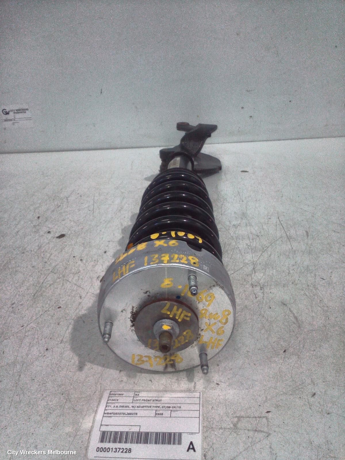 BMW X6 2008 Left Front Strut