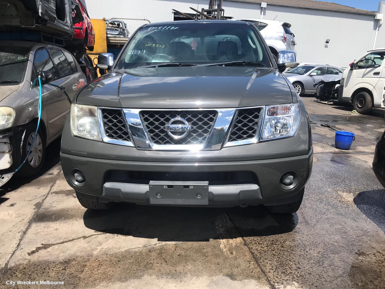 NISSAN NAVARA 2009 Radiator Support