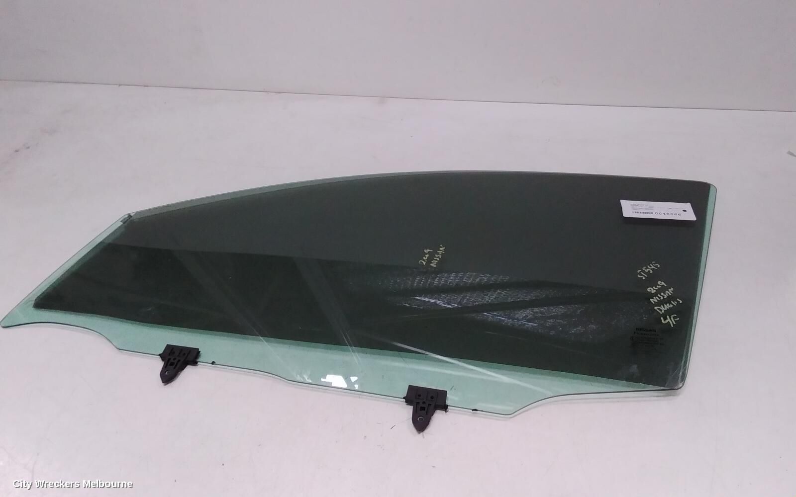 NISSAN DUALIS 2009 Left Front Door Window