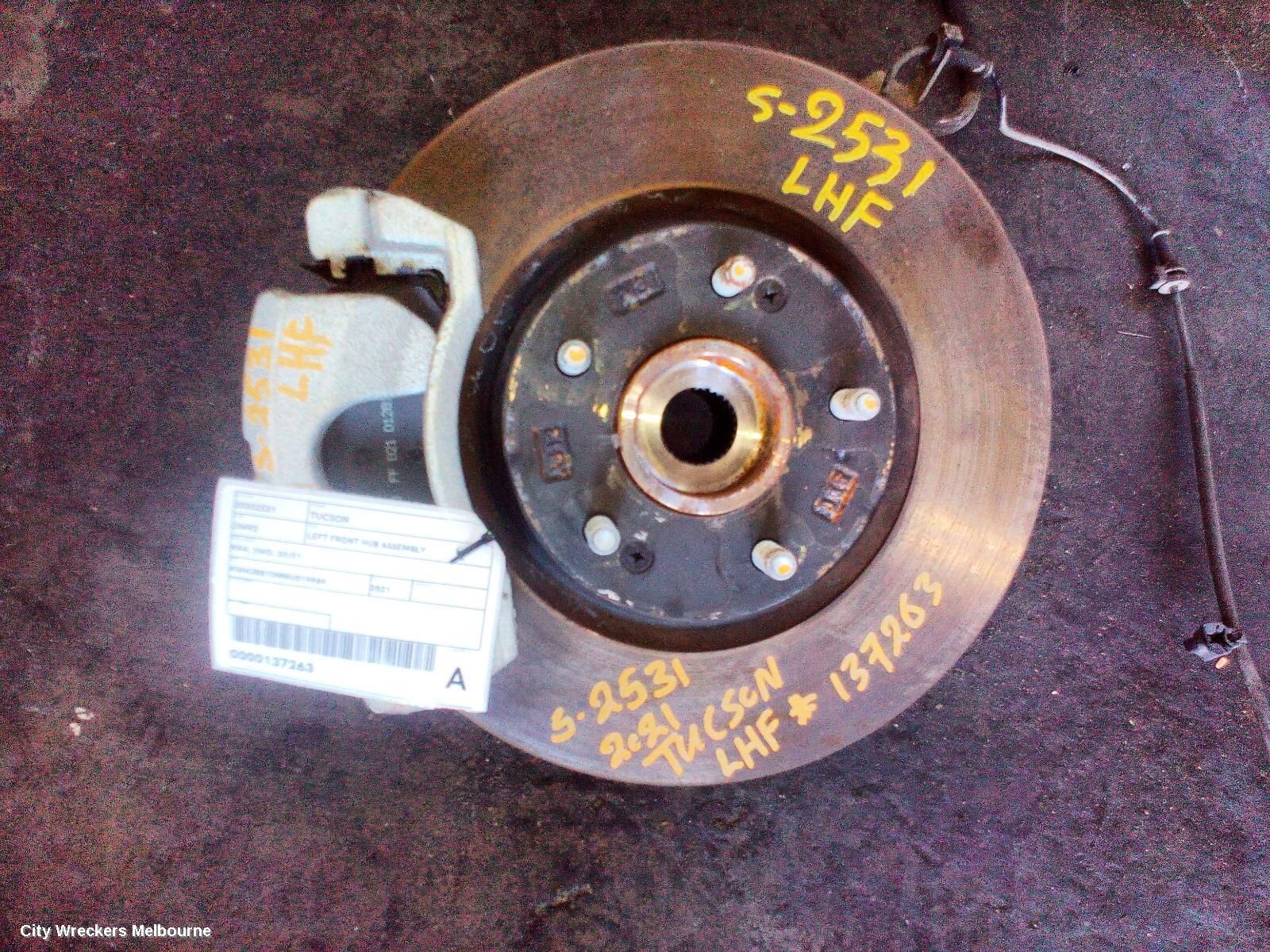 HYUNDAI TUCSON 2021 Left Front Hub Assembly