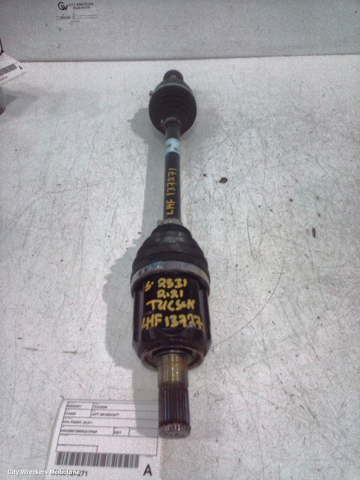 HYUNDAI TUCSON 2021 Left Driveshaft