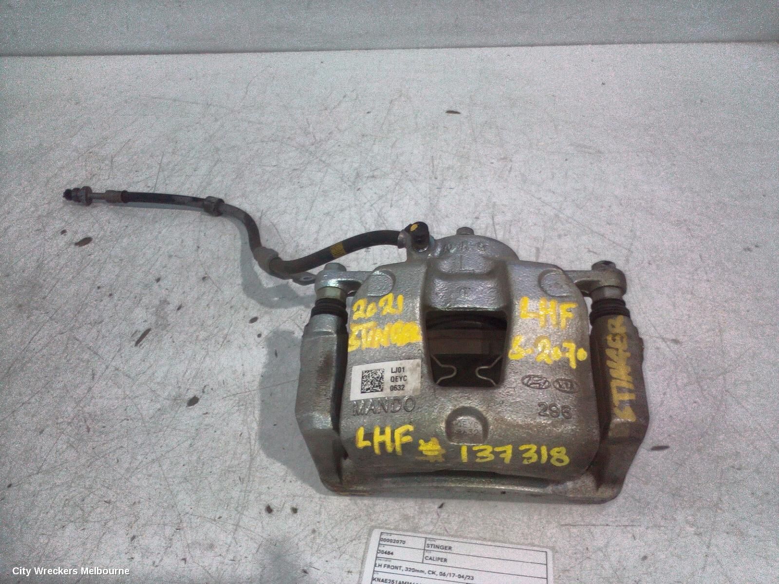 KIA STINGER 2021 Caliper