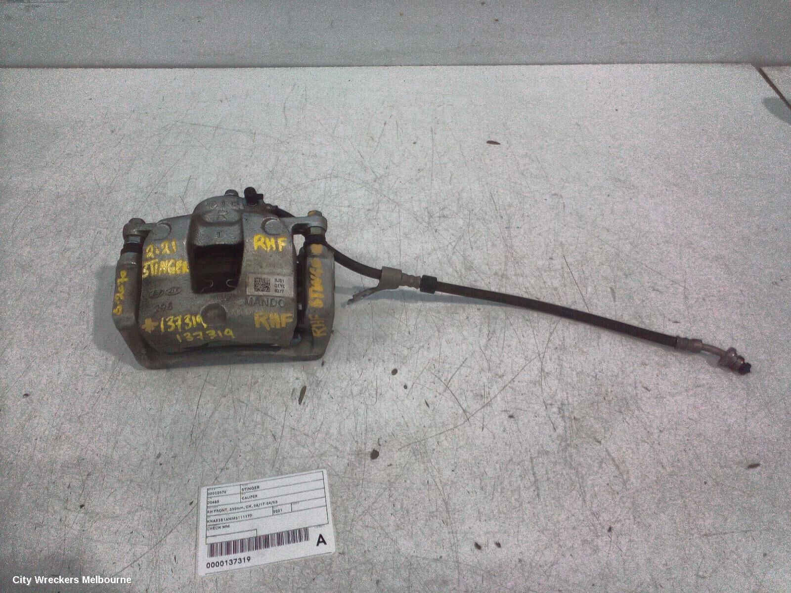 KIA STINGER 2021 Caliper