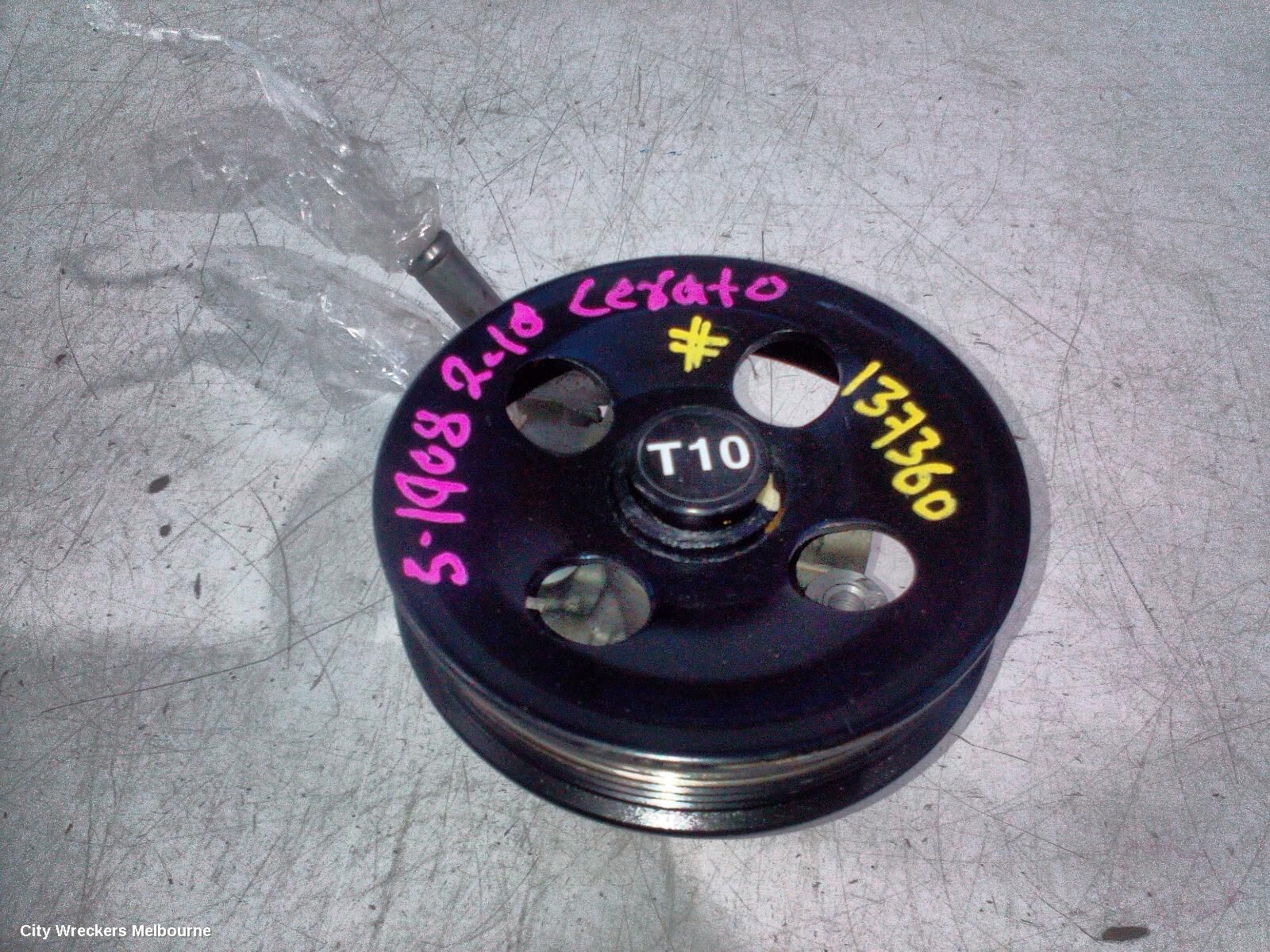 KIA CERATO 2010 Steering Pump