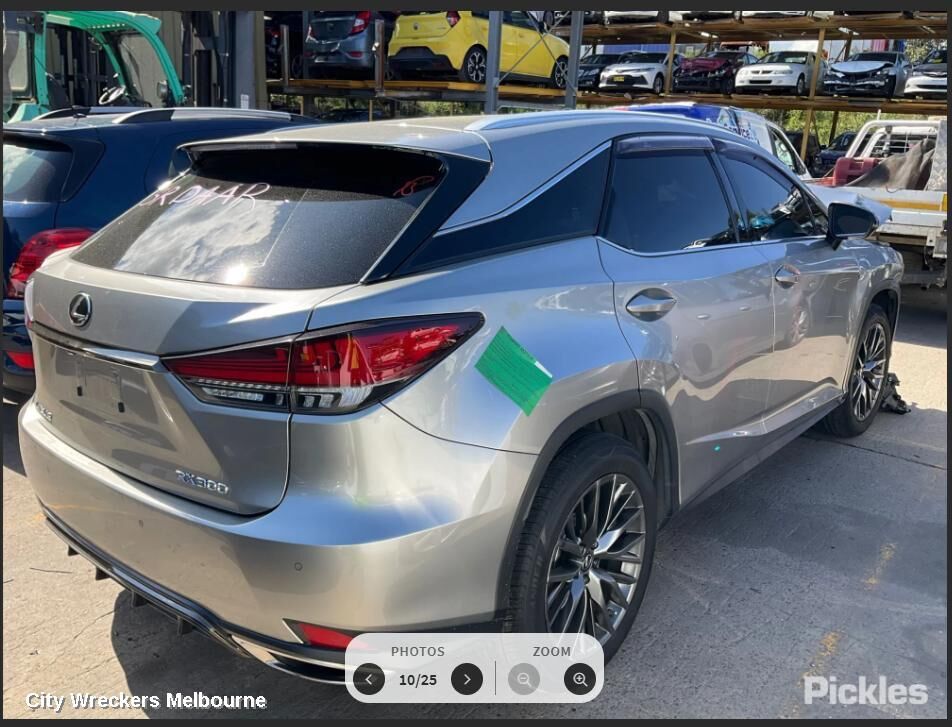 LEXUS RX SERIES 2021 Right Door Mirror