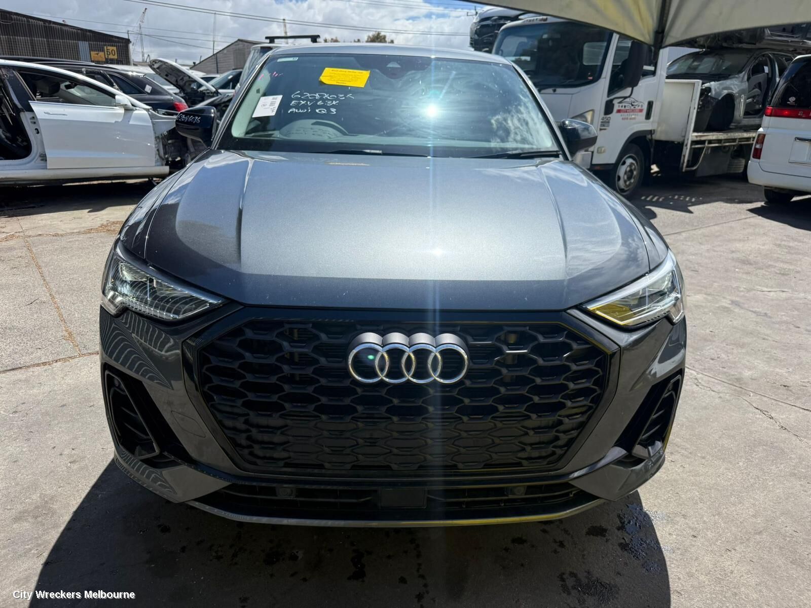 AUDI Q3 2023 Right Rear Door Window