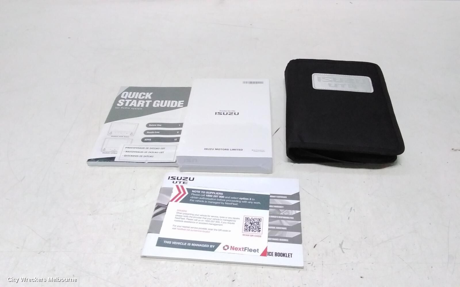 ISUZU DMAX 2024 Owners Handbook