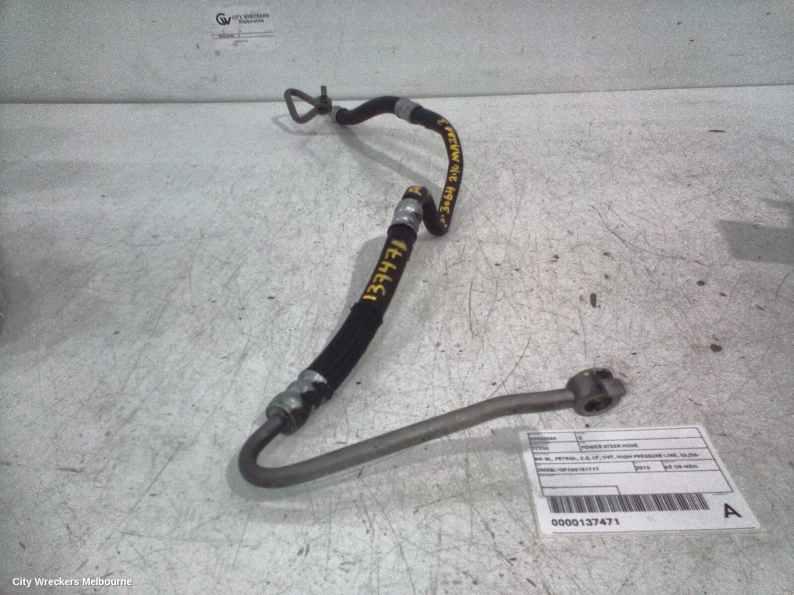 MAZDA 3 2010 Power Steer Hose