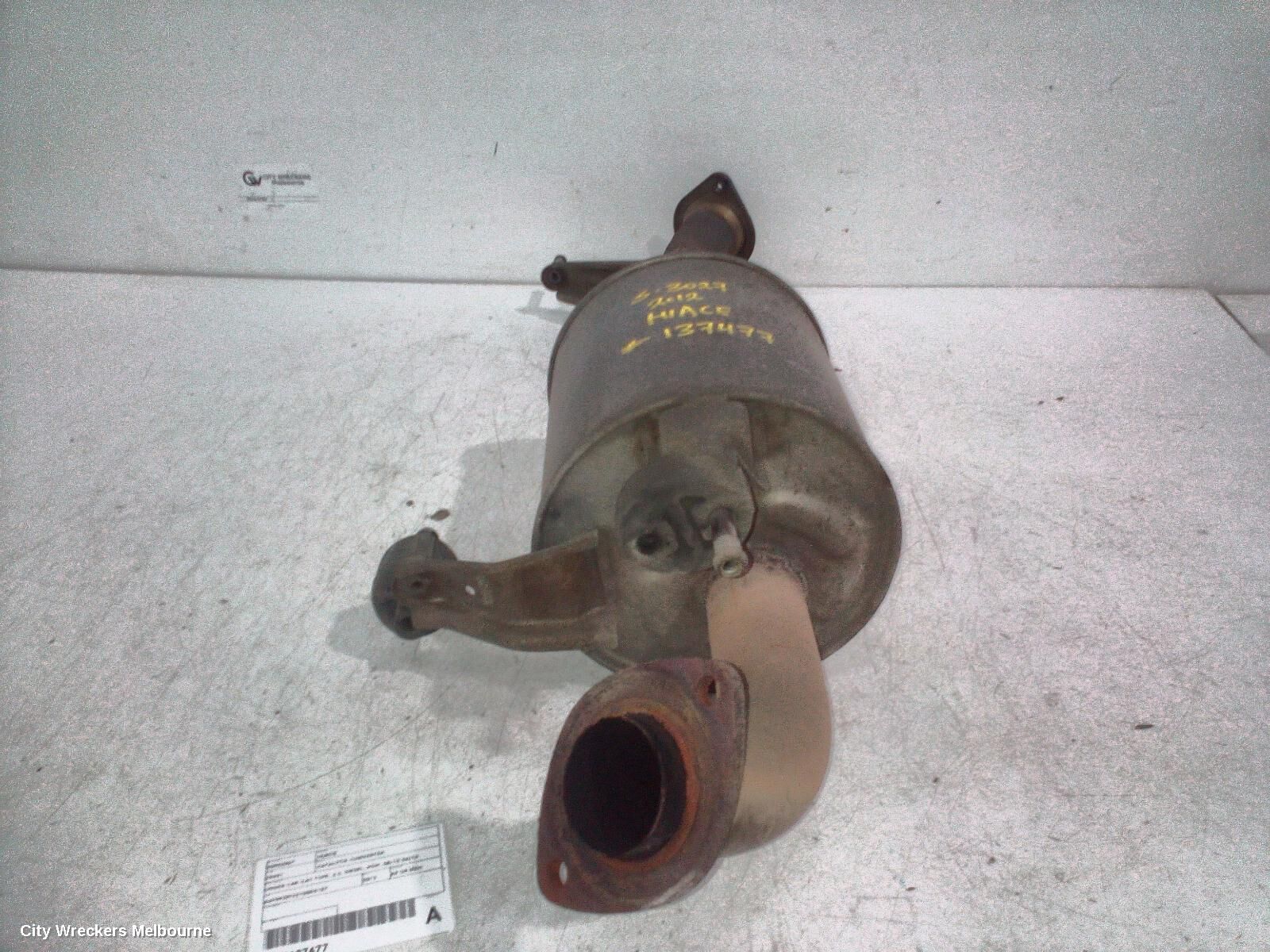 TOYOTA HIACE 2012 Catalytic Converter