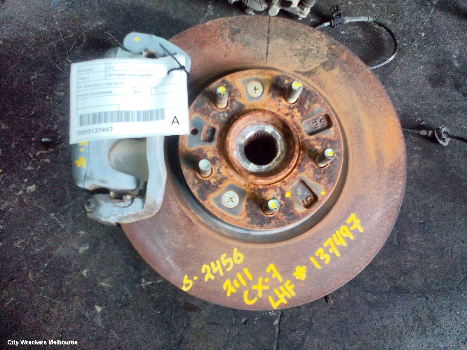 MAZDA CX7 2011 Left Front Hub Assembly