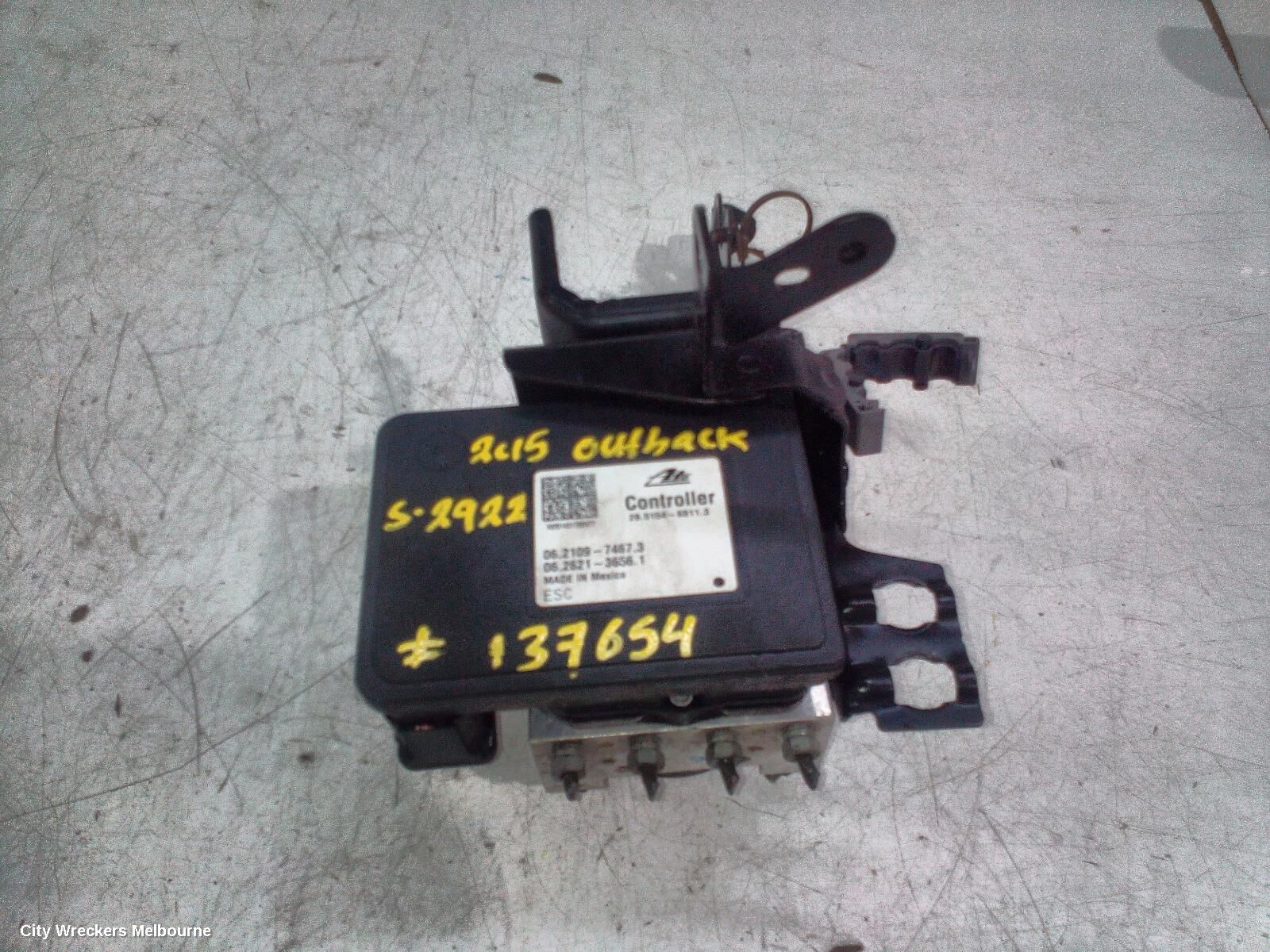 SUBARU OUTBACK 2015 Abs Pump/Modulator