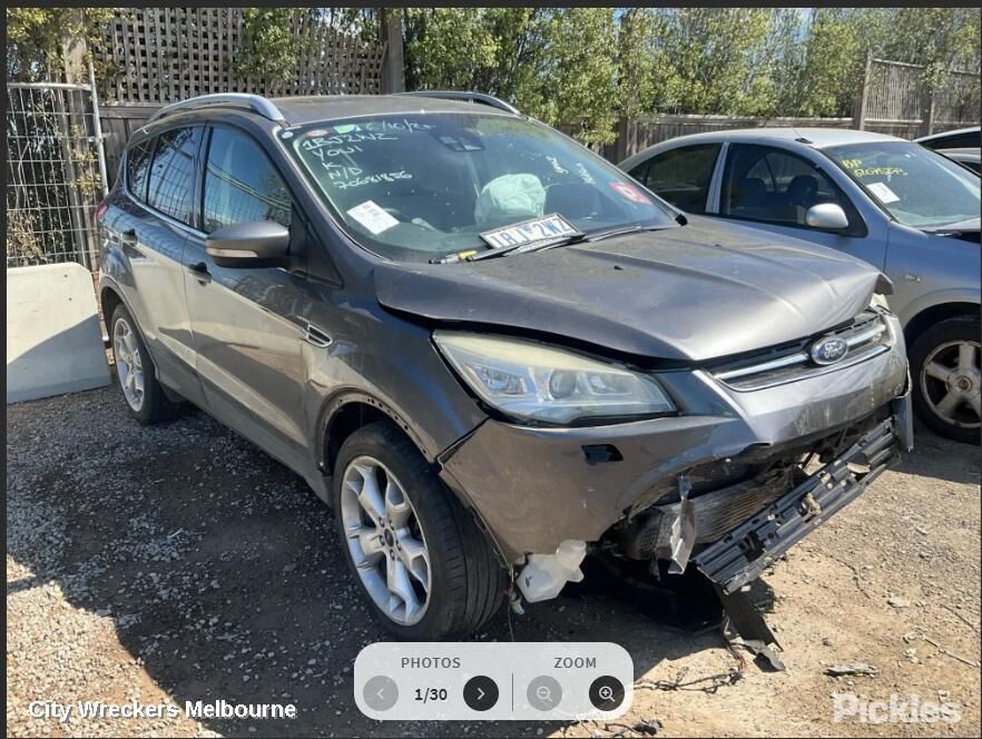 FORD KUGA 2014 Sunvisor