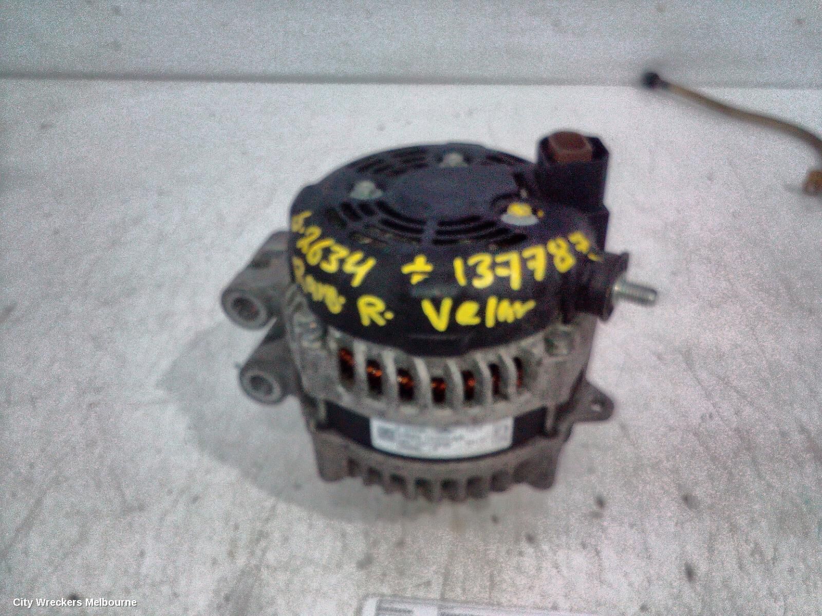 LAND ROVER RANGEROVER VELAR 2017 Alternator