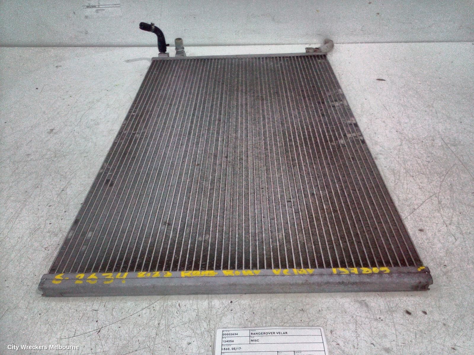 LAND ROVER RANGEROVER VELAR 2017 Misc