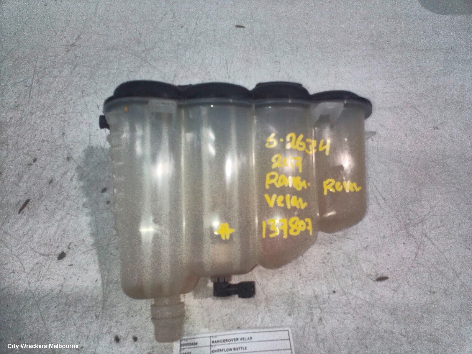 LAND ROVER RANGEROVER VELAR 2017 Overflow Bottle